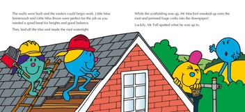 Паперова книга «Mr. Men Little Miss: Busy Builders», автор Адам Харгрівз - фото №4 - мініатюра