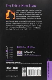 Бумажная книга «Thirty-Nine Steps Audio CD Pack. Level 4», автор Джон Бакен - фото №2 - миниатюра