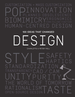 Бумажная книга «100 Ideas that Changed Design», автор Питер Филл - фото №1 - миниатюра