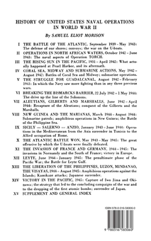 Паперова книга «Breaking the Bismark's Barrier. Volume 6. July 1942 - May 1944», автор Семюел Морісон - фото №2 - мініатюра