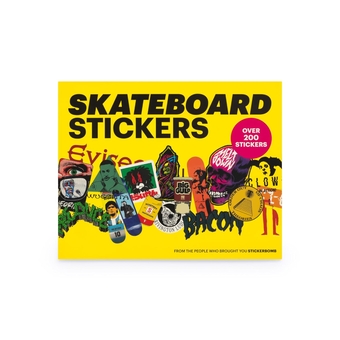 Паперова книга «Skateboard Stickers», автор Stickerbomb - фото №2 - мініатюра