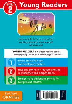 Паперова книга «Minecraft Young Readers. Survival Mode» - фото №2 - мініатюра