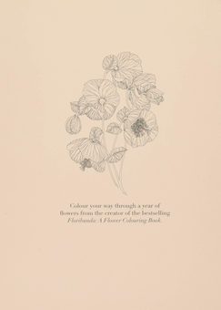 Бумажная книга «The Flower Year.  A Colouring Book», автор Лейла Дьюли - фото №2 - миниатюра