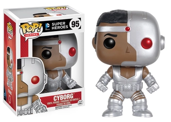  «Коллекционная фигурка Funko Pop! Pop Heroes DC Comics Киборг (FK7263)», бренда Funko Pop - фото №2 - миниатюра