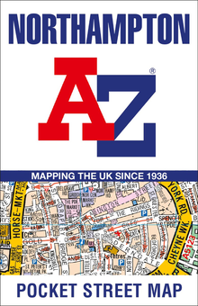Бумажная книга «Northampton A-Z Pocket Street Map» - фото №1 - миниатюра