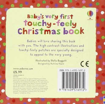 Бумажная книга «Baby's Very First Touchy-feely Christmas Book», автор Фиона Уотт - фото №2 - миниатюра