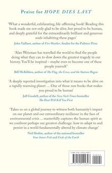 Бумажная книга «Hope Dies Last: Visionary People Across the World, Fighting to Find Us a Future», автор Алан Вайсман - фото №2 - миниатюра