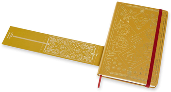  «Блокнот Moleskine Year of the Ox Нелинованный Золотистый (LECNYOXQP062)», бренда Moleskine - фото №5 - миниатюра