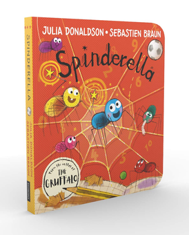 Бумажная книга «Spinderella board book», автор Джулия Дональдсон - фото №2 - миниатюра