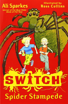 Бумажная книга «S.W.I.T.C.H. Spider Stampede», автор Али Спаркс - фото №1 - миниатюра