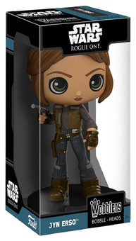  «Коллекционная фигурка Funko Pop! Wobbler Star Wars Rogue One Jyn Erso (FK11382)», бренда Funko Pop - фото №3 - миниатюра