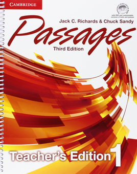Бумажная книга «Passages Level 1. Teacher's Edition with Assessment Audio CD», автор Джек С. Ричардс - фото №1 - миниатюра