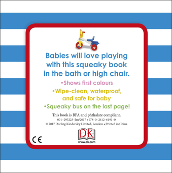 Бумажная книга «Squeaky Baby Bath Book. Things That Go» - фото №2 - миниатюра