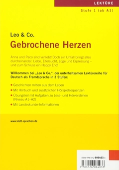 Бумажная книга «Gebrochene Herzen Leichte Lektüren für Deutsch als Fremdsprache Buch mit Audio-CD», авторов Эльке Бургер, Тео Шерлинг - фото №3 - миниатюра