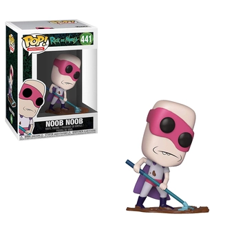  «Коллекционная фигурка Funko Pop! Pop Animation Rick & Morty Нуб-нуб (FK35593)», бренда Funko Pop - фото №2 - миниатюра