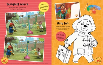 Бумажная книга «The Adventures of Paddington: My First Sticker Book» - фото №3 - миниатюра