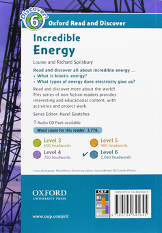 Бумажная книга «Oxford Read and Discover: Level 6: Incredible Energy», авторов Louise Spilsbury, Richard Spilsbury - фото №3 - миниатюра