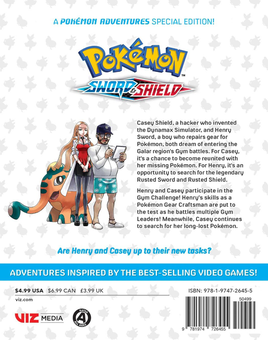 Паперова книга «Pokemon: Sword & Shield. Volume 3», автор Хіденори Кусака - фото №2 - мініатюра