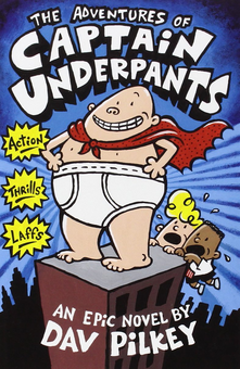 Бумажная книга «The Adventures of Captain Underpants», автор Дэв Пилки - фото №2 - миниатюра