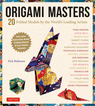 Бумажная книга «Origami Masters Kit. 20 Folded Models by the World's Leading Artists», автор Ник Робинсон - фото №1 - миниатюра