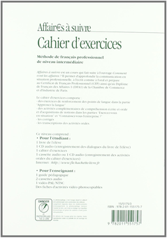 Бумажная книга «Affaires a suivre - Cahier d'exercices», авторов Анатоль Блумфилд, Беатрис Таузин - фото №3 - миниатюра