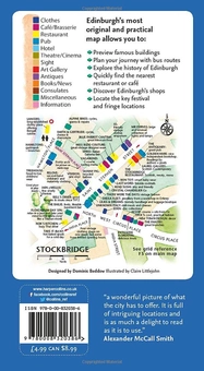 Бумажная книга «Discovering Edinburgh Illustrated Map» - фото №2 - миниатюра