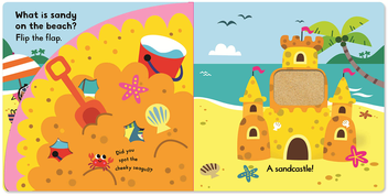 Бумажная книга «My First Touch and Find: Beach» - фото №2 - миниатюра