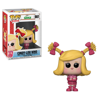  «Коллекционная фигурка Funko Pop! Pop Movies The Grinch 2018 Cindy Lou Who (FK33025)», бренда Funko Pop - фото №2 - миниатюра