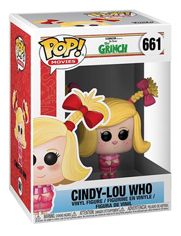  «Коллекционная фигурка Funko Pop! Pop Movies The Grinch 2018 Cindy Lou Who (FK33025)», бренда Funko Pop - фото №3 - миниатюра