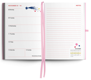 Бумажная книга «Cath Kidston A6 Khaki Dusk Floral 2021 Diary», автор Кэт Кидстон - фото №3 - миниатюра