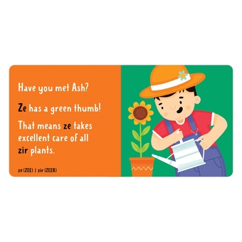 Бумажная книга «They, He, She. Words for You and Me Board Book» - фото №7 - миниатюра