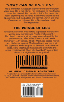 Бумажная книга «Highlander. The Measure of a Man», автор Нэнси Холдер - фото №2 - миниатюра