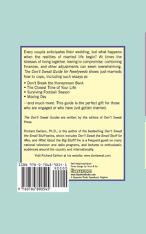 Паперова книга «The Don't Sweat Guide for Newlyweds. Finding What Matters Most in the First Year», автор Річард Карлсон - фото №2 - мініатюра