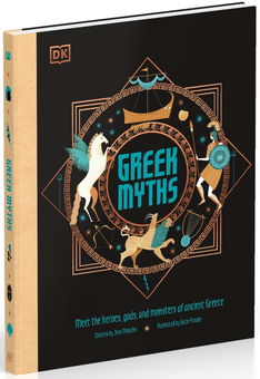 Бумажная книга «Greek Myths: Meet the heroes, gods, and monsters of ancient Greece», автор Джин Мензис - фото №3 - миниатюра