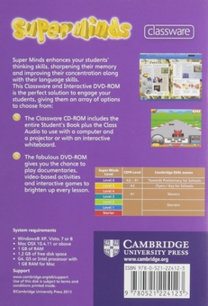 Паперова книга «Super Minds. Level 6. Classware and Interactive DVD-ROM», авторів Герберт Пухта, Ґюнтер Ґернґросс, Пітер Льюїс-Джонс, Дженніфер Добсон - фото №2 - мініатюра