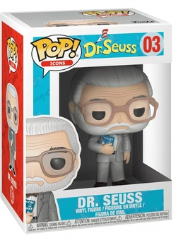  «Коллекционная фигурка Funko Pop! Pop Icons Dr. Seuss (FK37286)», бренда Funko Pop - фото №3 - миниатюра