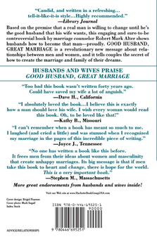 Паперова книга «Good Husband, Great Marriage. Finding the Good Husband in the Man You Married», автор Роберт Марк Альтер - фото №2 - мініатюра