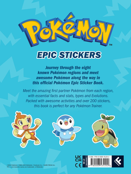 Бумажная книга «Pokemon Epic stickers» - фото №6 - миниатюра
