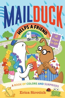 Бумажная книга «Mail Duck Helps a Friend. A Book of Colors and Surprises», автор Эрика Сиротич - фото №1 - миниатюра