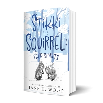 Паперова книга «Stikki the Squirrel: Tree Spirits», автор Джейн Х. Вуд - фото №3 - мініатюра