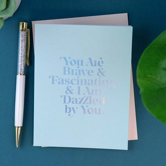 Паперова книга «Elizabeth Gilbert Brave & Fascinating Card (Pack of 6)», авторів Елізабет Ґілберт, Емілі Макдауелл - фото №3 - мініатюра