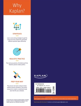 Паперова книга «ASVAB Prep Plus 2018-2019 : 6 Practice Tests + Proven Strategies + Online + Video» - фото №2 - мініатюра