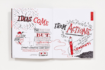 Паперова книга «Drawing Is Magic. Discovering Yourself in a Sketchbook», автор Джон Гендрікс - фото №8 - мініатюра