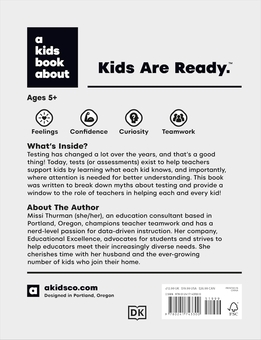 Паперова книга «A Kids Book About Tests», автор Міссі Турман - фото №2 - мініатюра
