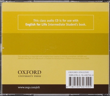 Паперова книга «English for Life Intermediate. Class Audio CDs (3)», автор Том Хатчінсон - фото №2 - мініатюра