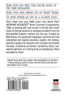 Бумажная книга «Working Wounded. Advice that Adds Insight to Injury», автор Боб Рознер - фото №2 - миниатюра
