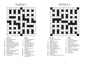 Бумажная книга «Big Book of Crosswords 3: 300 quick crossword puzzles» - фото №2 - миниатюра