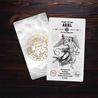 Паперова книга «Angel Tarot», автор Тревіс Макгенрі - фото №3 - мініатюра