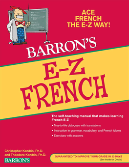 Паперова книга « E-Z French», автор Крістофер Кендріс - фото №1 - мініатюра