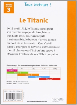 Бумажная книга «Tous Lecteurs!: Niveau 3: Le Titanic», автор Sally Odgers - фото №2 - миниатюра